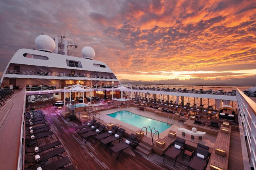 Seabourn Odyssey Deck Pool